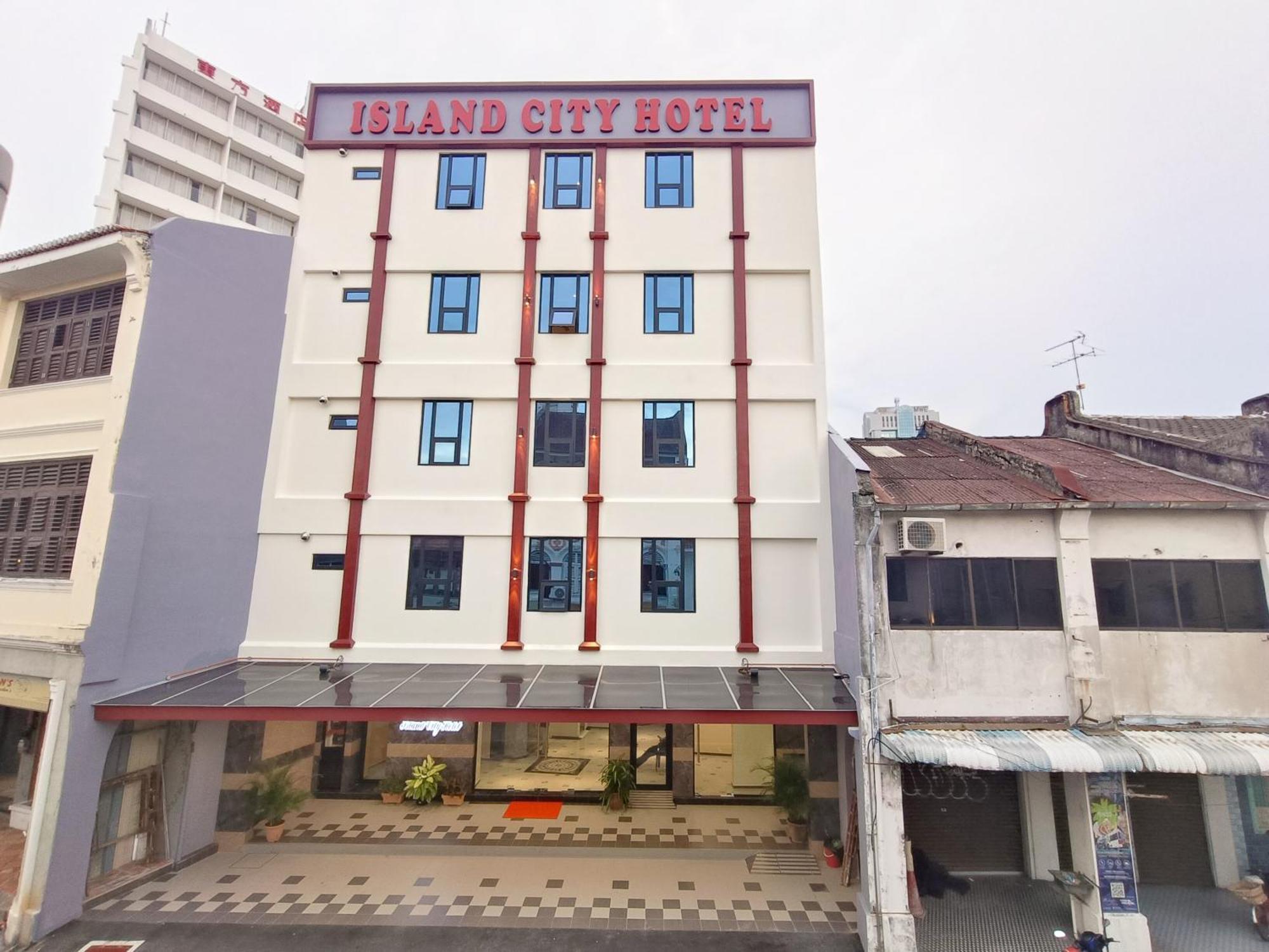 Capital O 90897 Island City Hotel Джорджтаун Экстерьер фото